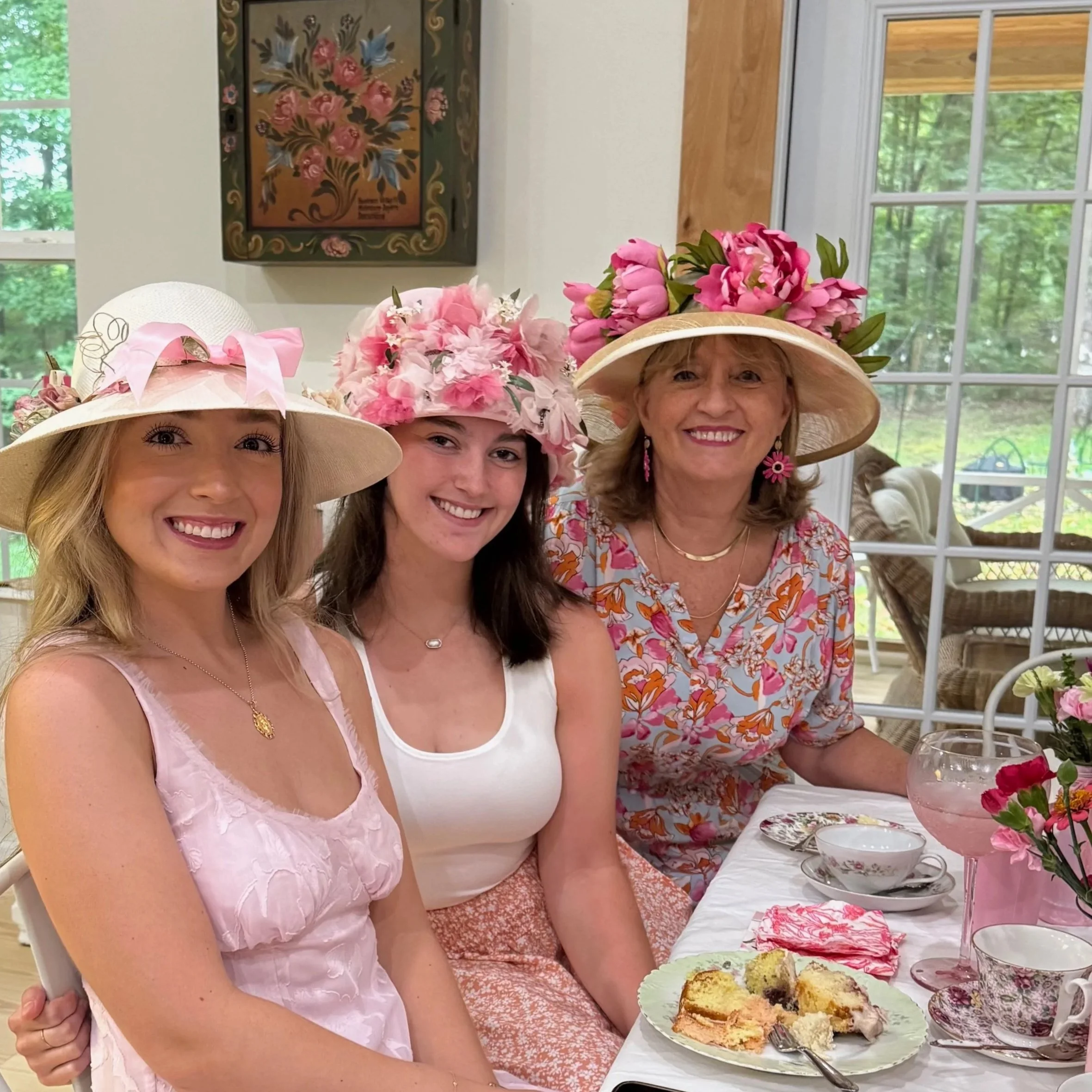 Pink Tea and Cake Sharing Party at Paradise Meadows, Signal